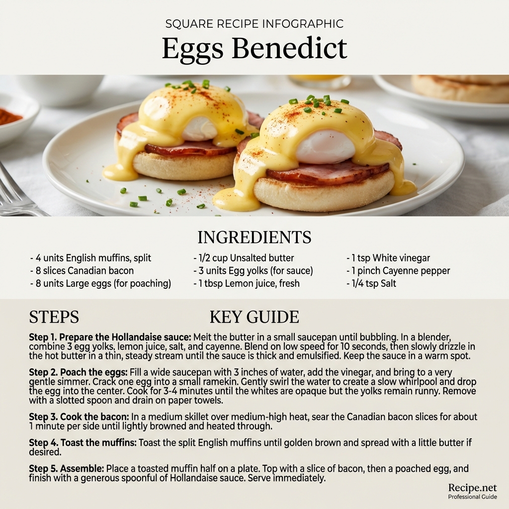 Eggs Benedict Infographic