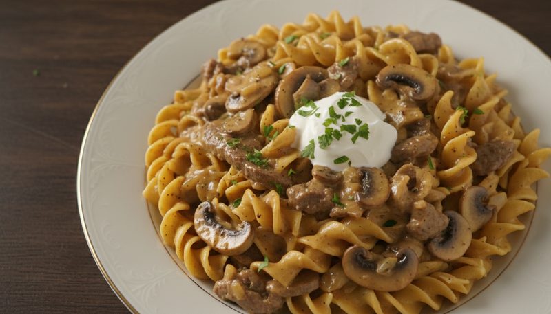 Beef Stroganoff