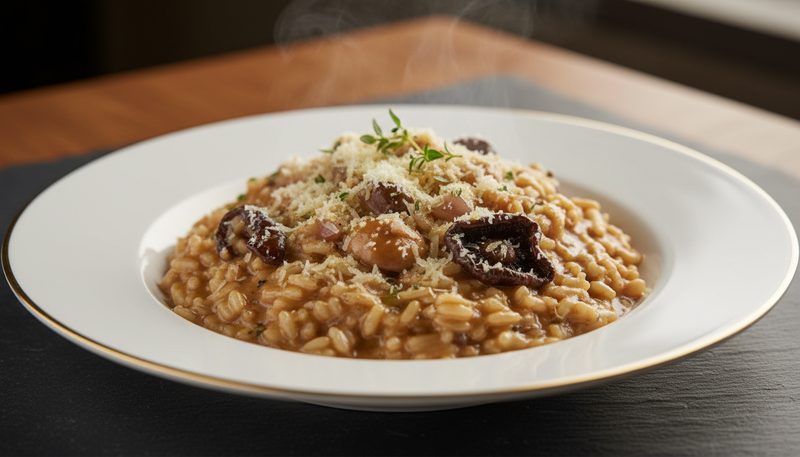 Creamy Mushroom Risotto