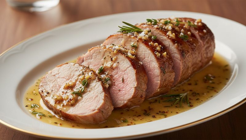Garlic Herb Pork Tenderloin