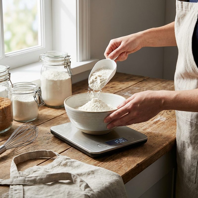 How to Use a Kitchen Scale for More Accurate Baking
