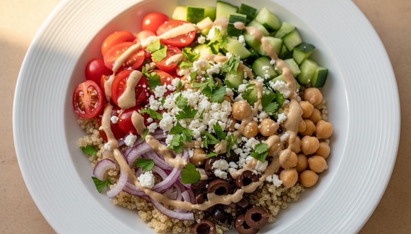 Mediterranean Quinoa Bowl