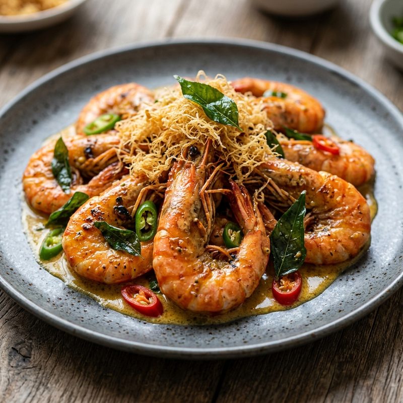Seafood Butter Prawns