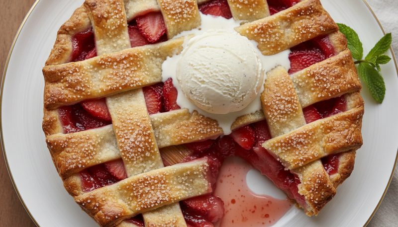 Strawberry Rhubarb Pie
