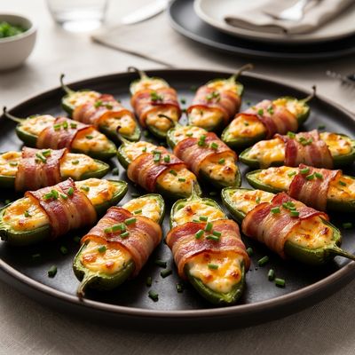 Bacon-Wrapped Stuffed Jalapeño Poppers