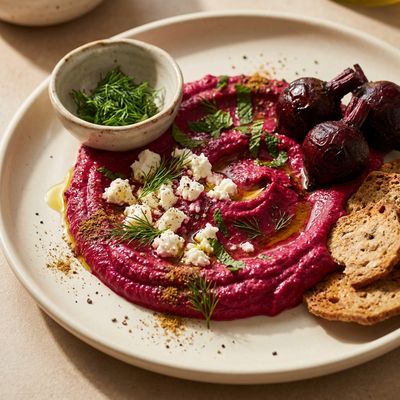 Beetroot and Feta Dip