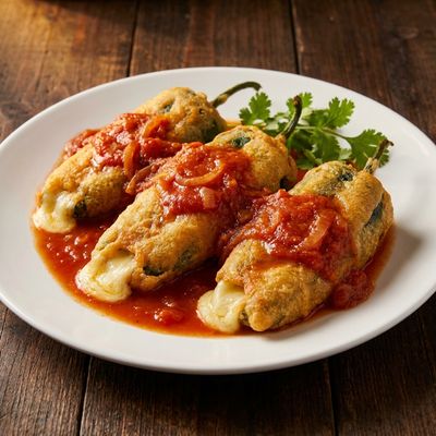 Chiles Rellenos de Queso