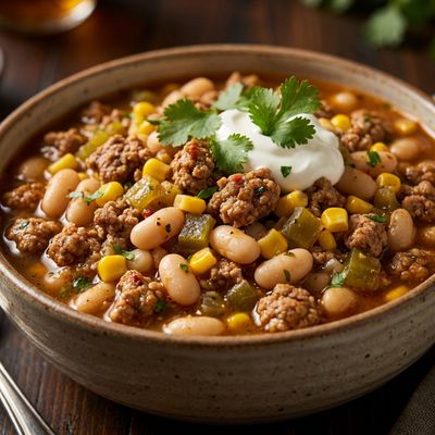 Slow Cooker Turkey and White Bean Chili